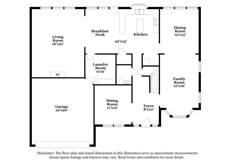 3,395/Mo, 1804 Sandalwood Ln Grapevine, TX 76051 Floor Plan View