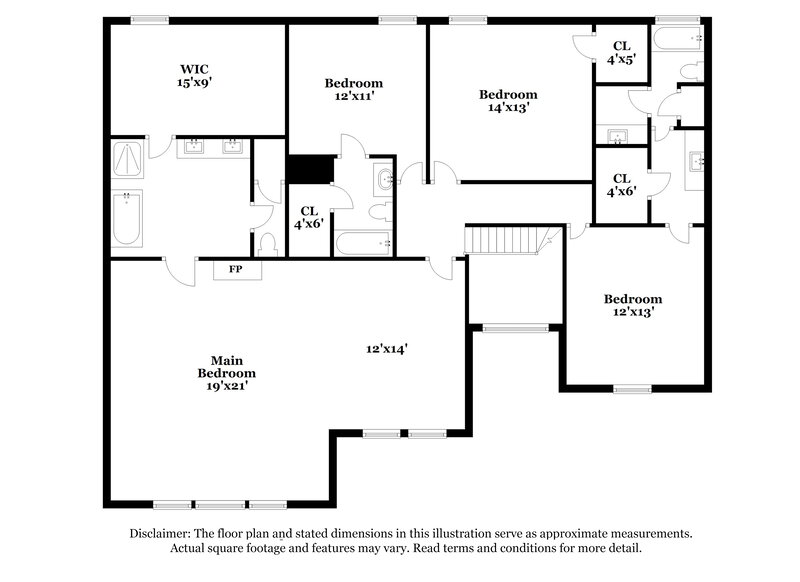 3,395/Mo, 1804 Sandalwood Ln Grapevine, TX 76051 Floor Plan View 2
