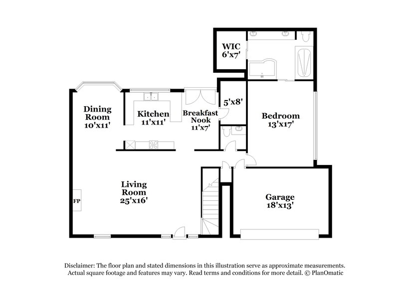 3,265/Mo, 4313 Bradford Dr Grapevine, TX 76051 Floor Plan View 2