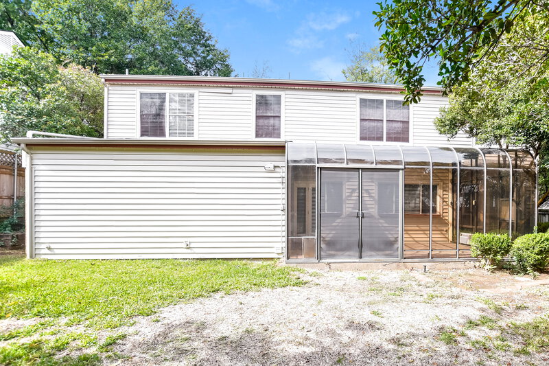 3,265/Mo, 4313 Bradford Dr Grapevine, TX 76051 Rear View