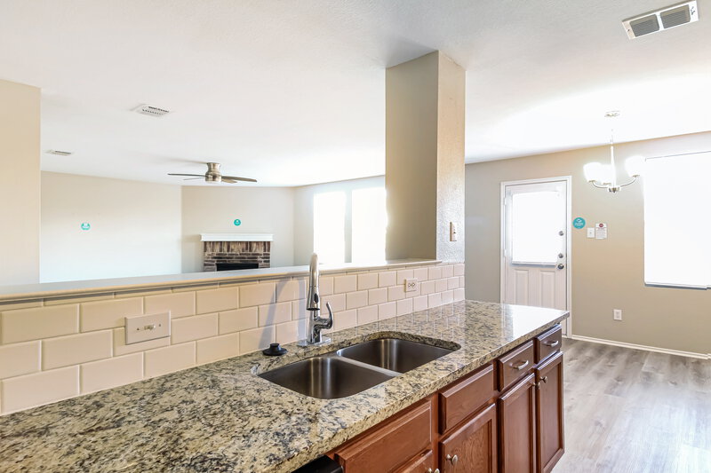 2,625/Mo, 1724 Diamond Lake Trl Justin, TX 76247 Kitchen View 2