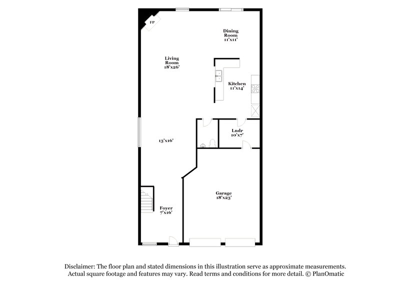 2,580/Mo, 1909 Wickham Dr Burleson, TX 76028 Floor Plan View