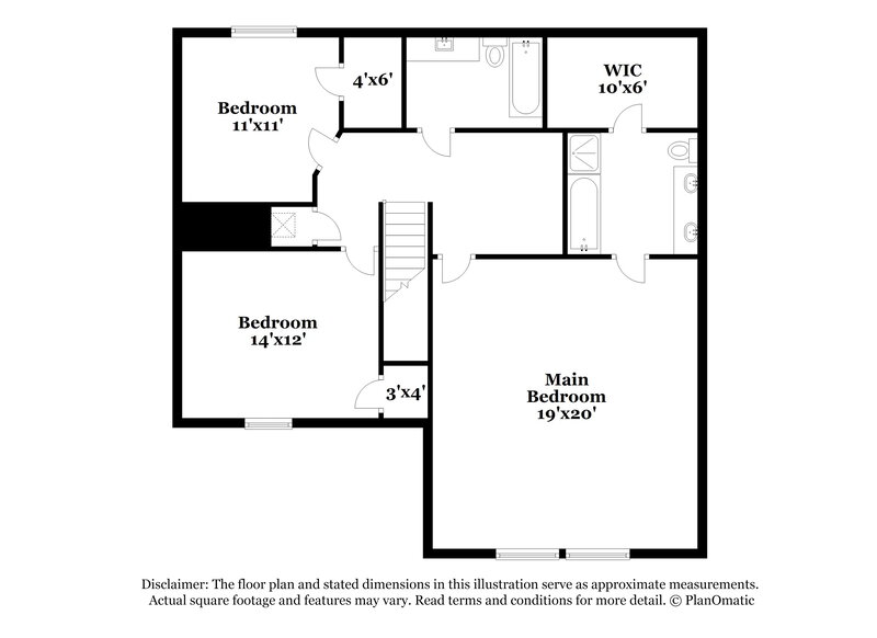 2,345/Mo, 1410 Wenatchee Dr Krum, TX 76249 Floor Plan View 2