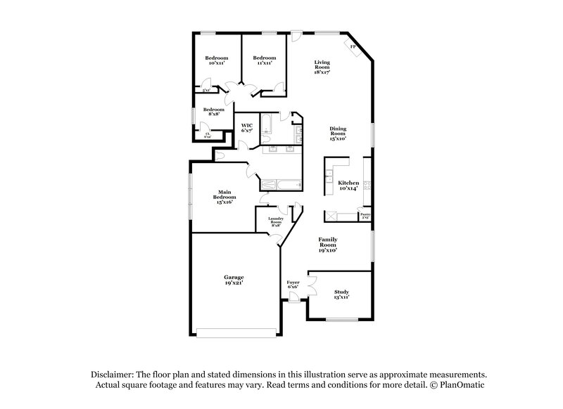 2,415/Mo, 4000 Tuscany Ct Argyle, TX 76226 Floorplan View