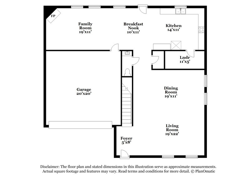 2,200/Mo, 403 Blue Sage Dr Fate, TX 75087 Floor Plan View