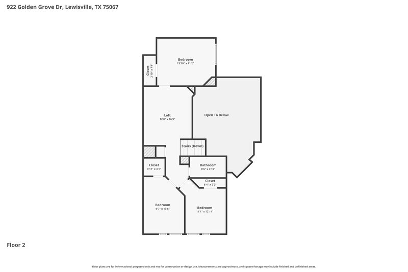 2,945/Mo, 922 Golden Grove Dr Lewisville, TX 75067 Floorplan View 2