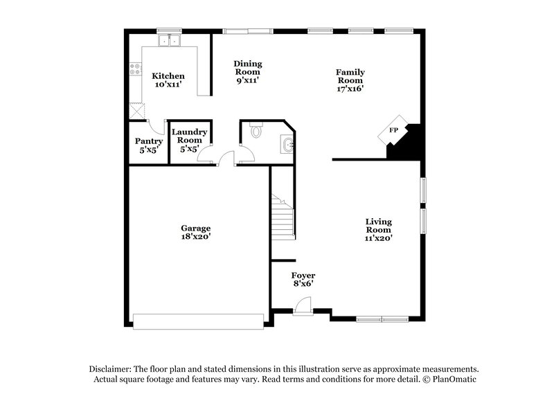 2,680/Mo, 7821 Salton Ln Arlington, TX 76001 Floor Plan View 2