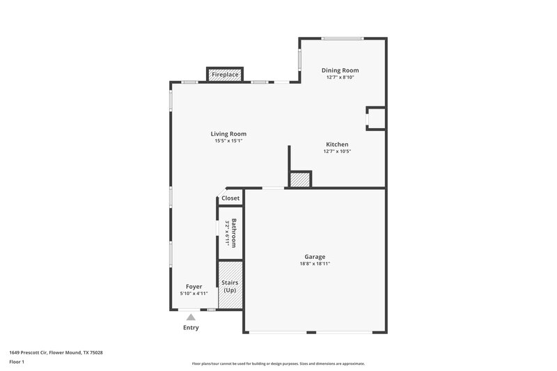 2,655/Mo, 1649 Prescott Cir Flower Mound, TX 75028 Floor Plan View