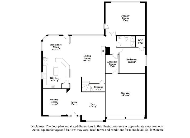 3,080/Mo, 632 Magnolia Trl Desoto, TX 75115 Floor Plan View
