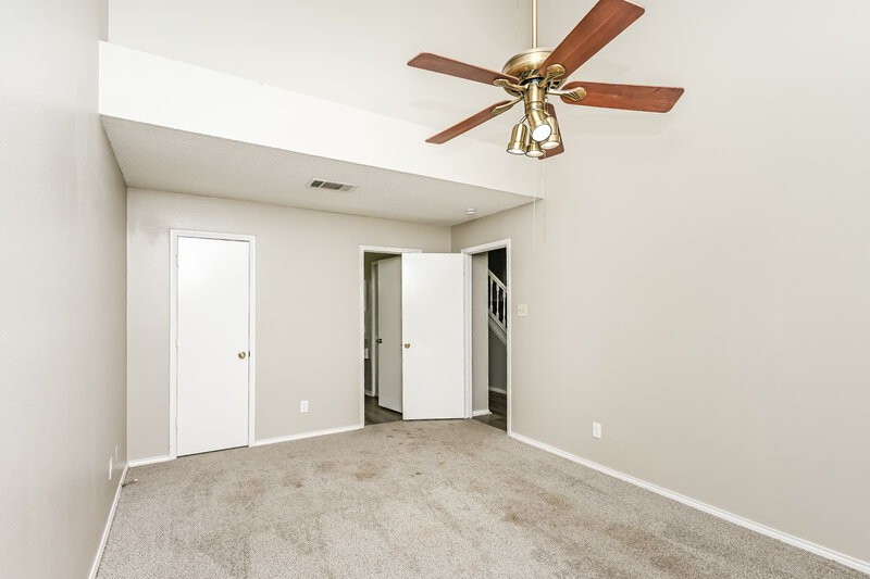 2,135/Mo, 4844 Thistledown Dr Fort Worth, TX 76137 Main Bedroom View 2