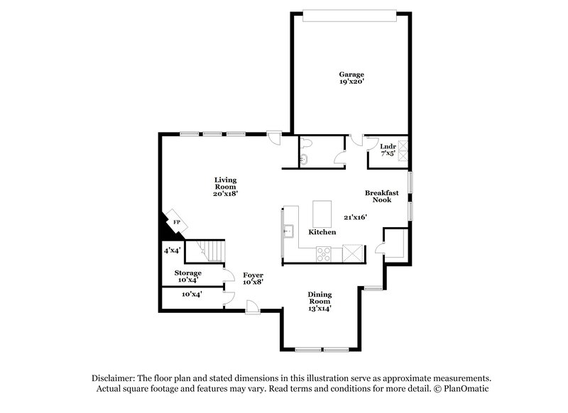 2,280/Mo, 505 Rowdy Dr Royse City, TX 75189 Floor Plan View 2