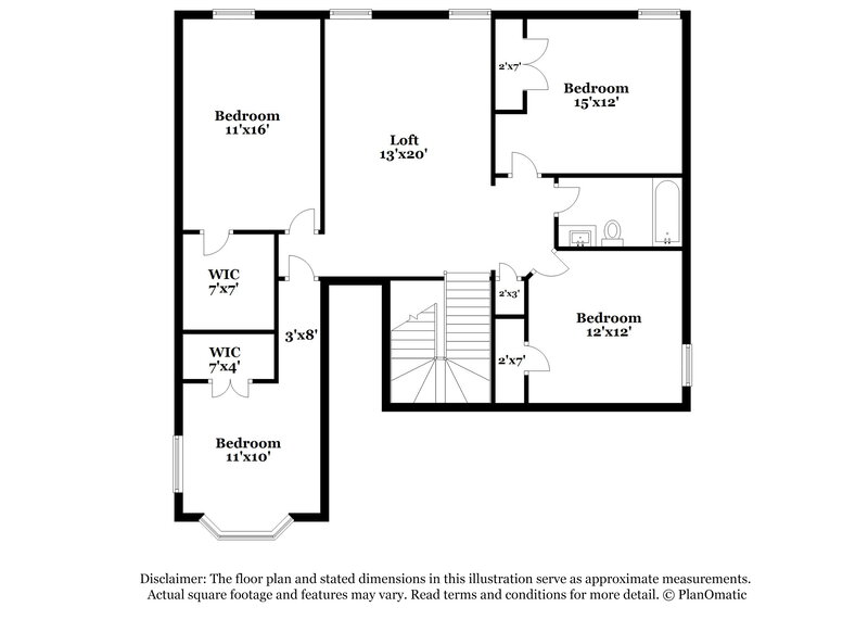 2,775/Mo, 1019 Carlisle Dr Arlington, TX 76017 Floor Plan View 2