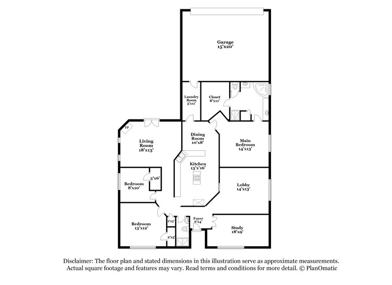 2,265/Mo, 863 Sonora Ln Grand Prairie, TX 75052 Floor Plan View