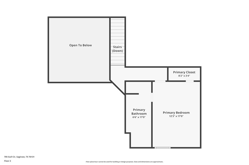 2,470/Mo, 705 Gull Cir Saginaw, TX 76131 Floor Plan View 2