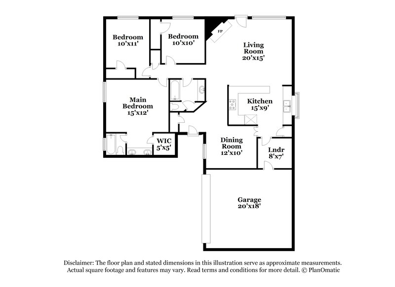 1,995/Mo, 10229 Stoney Bridge Rd Fort Worth, TX 76108 Floorplan View