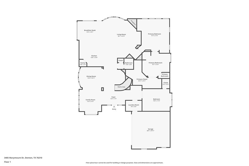 3,280/Mo, 3405 Marymount Dr Denton, TX 76210 Floor Plan View 2