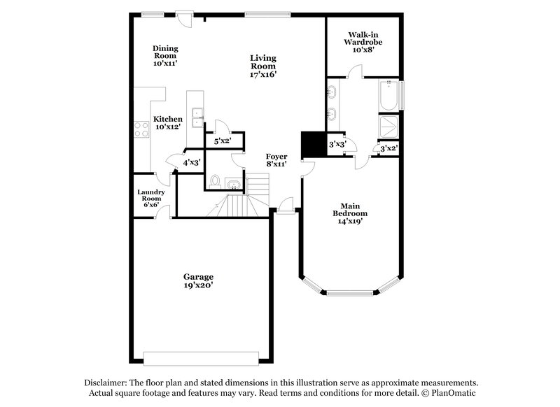 2,200/Mo, 13349 Tower Ln Crowley, TX 76036 Floor Plan View