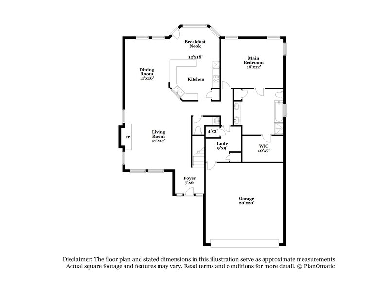 2,380/Mo, 10328 Gray Oak Ln Fort Worth, TX 76108 Floor Plan View