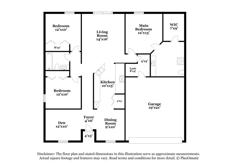 2,525/Mo, 24 Putter Dr Palm Coast, FL 32164 Floor Plan View