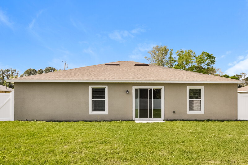 2,525/Mo, 24 Putter Dr Palm Coast, FL 32164 Rear View