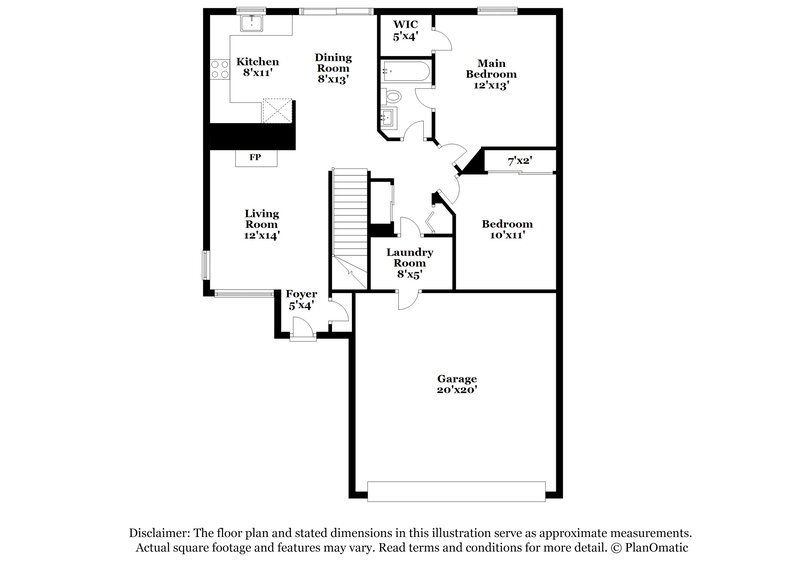 2,835/Mo, 5656 S Zante Way Aurora, CO 80015 Floor Plan View 2