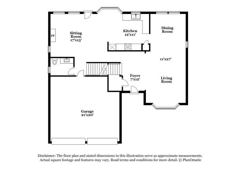 3,525/Mo, 7442 Berkeley Ct Castle Pines, CO 80108 Floorplan View