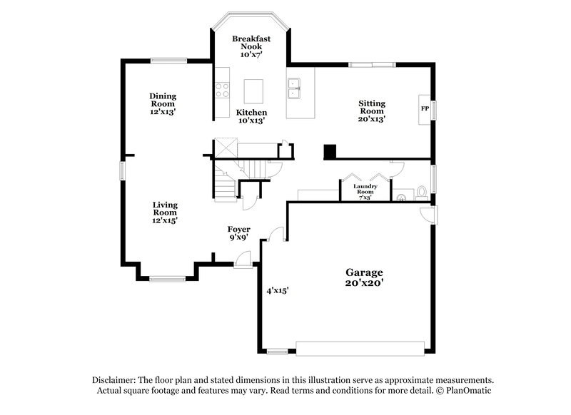 3,060/Mo, 17883 E Loyola Ave Aurora, CO 80013 Floor Plan View 2