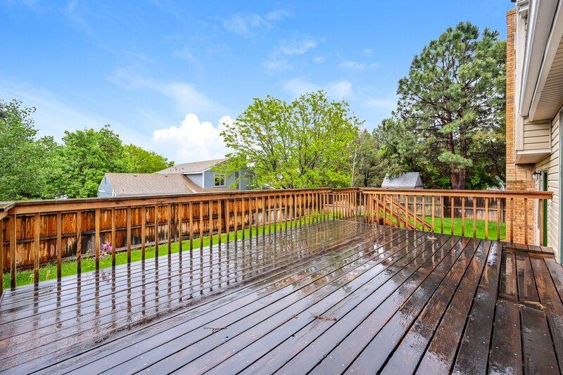 3,400/Mo, 5384 S Telluride Way Centennial, CO 80015 Deck View