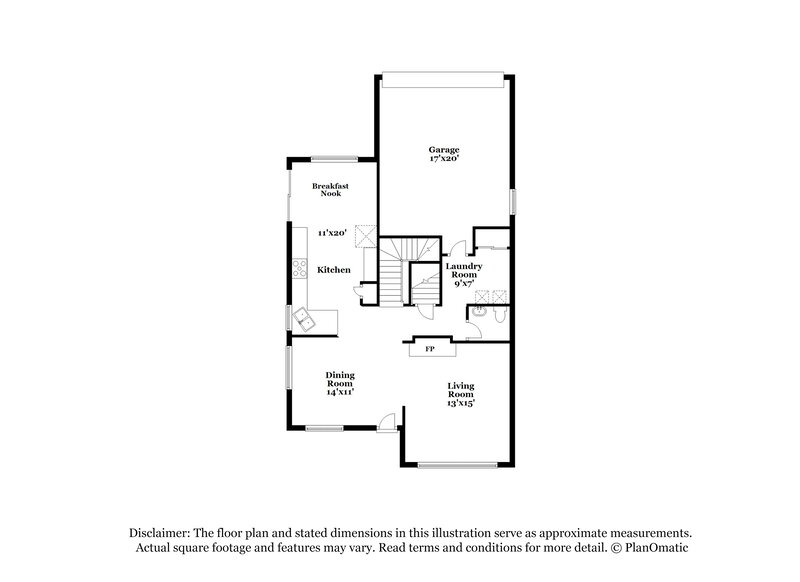 2,800/Mo, 14321 Craftsman Way Broomfield, CO 80023 Floor Plan View 2