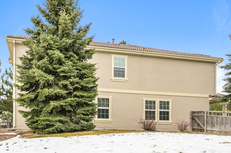 2,520/Mo, 2519 Coach House Loop Castle Rock, CO 80109 Rear View