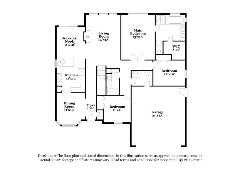3,650/Mo, 5234 E 130th Ct Thornton, CO 80241 Floor Plan View