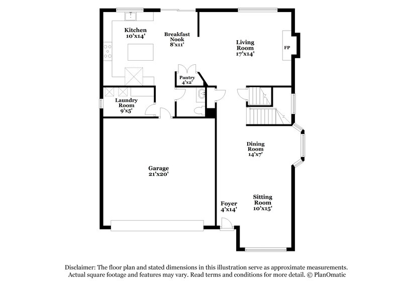 2,855/Mo, 6245 S Sedalia St Aurora, CO 80016 Floor Plan View 2
