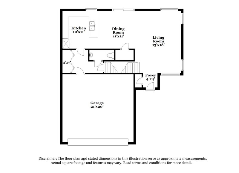 2,875/Mo, 23206 E Dorado Ave Aurora, CO 80015 Floor Plan View