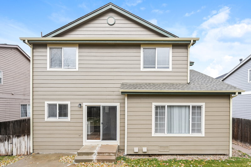 3,645/Mo, 11660 Snowcreek Ln Parker, CO 80138 Rear View