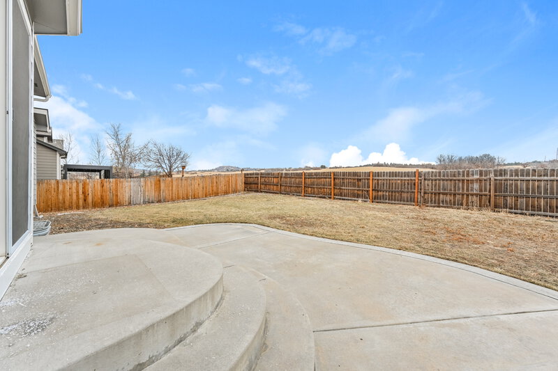 3,130/Mo, 801 Whispering Oak Dr Castle Rock, CO 80104 Backyard View