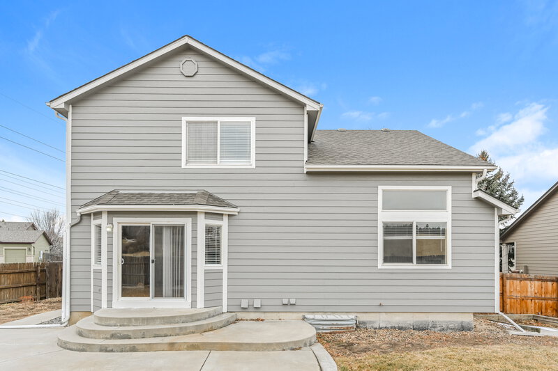 3,130/Mo, 801 Whispering Oak Dr Castle Rock, CO 80104 Rear View