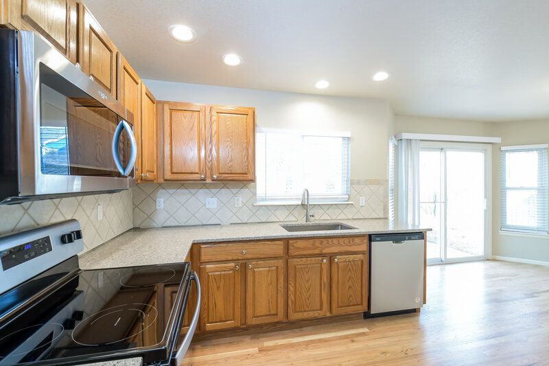 3,115/Mo, 1711 Emma Ln Brighton, CO 80601 Kitchen View 2