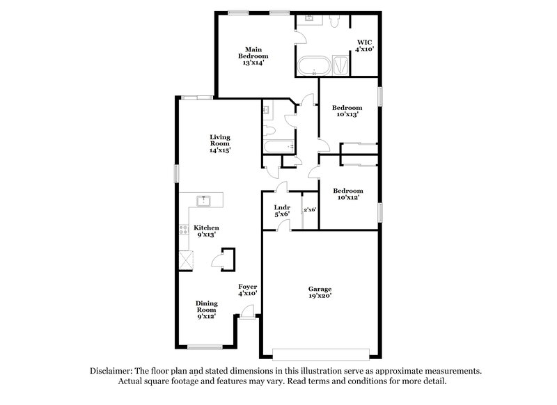 2,705/Mo, 9482 Yampa Ct Commerce City, CO 80022 Floorplan View