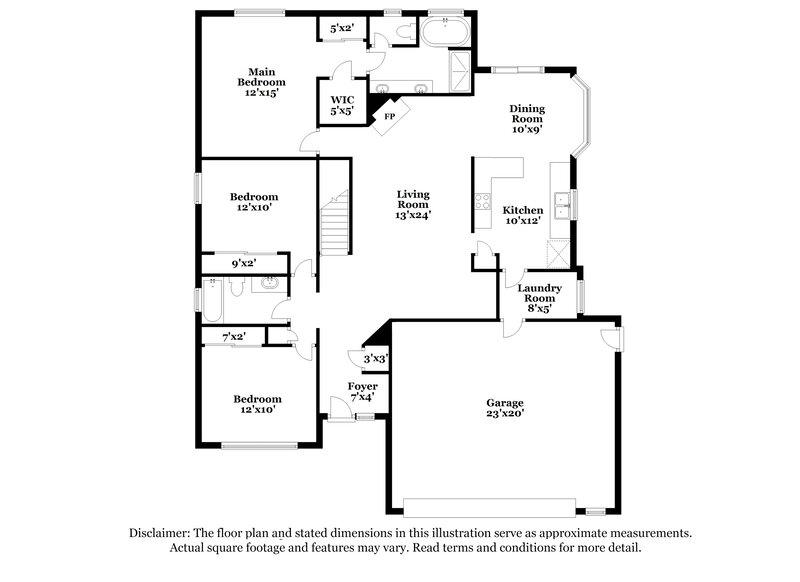3,765/Mo, 18563 E Bates Dr Aurora, CO 80013 Floor Plan View