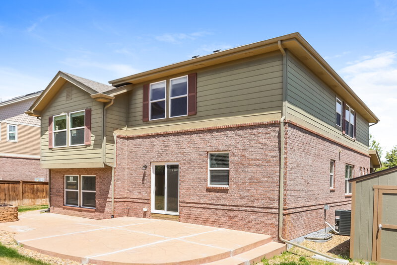 3,480/Mo, 25090 E 3rd Pl Aurora, CO 80018 Rear View