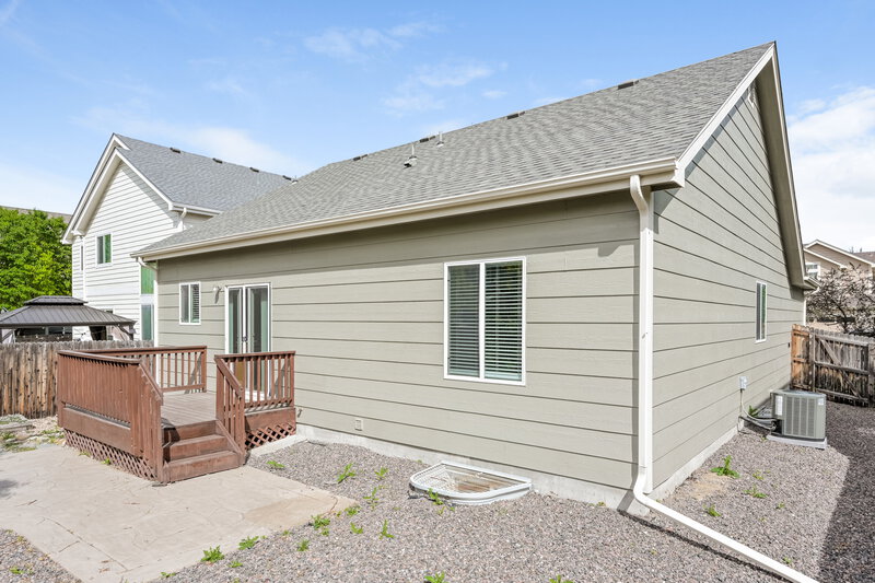 2,750/Mo, 5633 S Zante Cir Aurora, CO 80015 Rear View