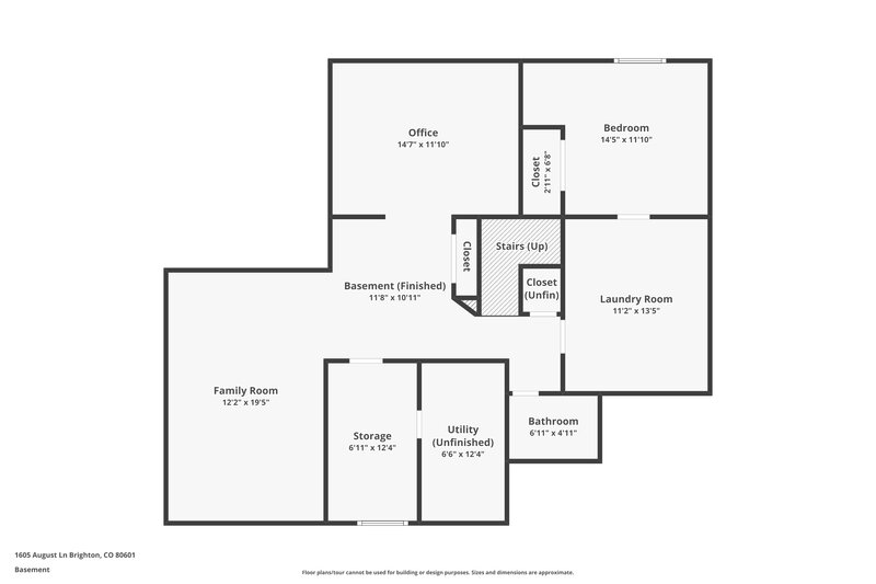 2,965/Mo, 1605 August Ln Brighton, CO 80601 Floor Plan View 2