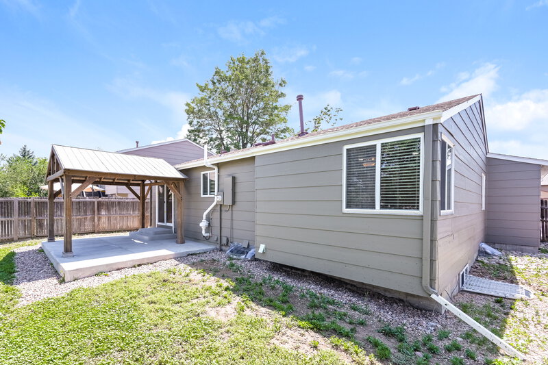 2,665/Mo, 19083 E Oberlin Dr Aurora, CO 80013 Rear View