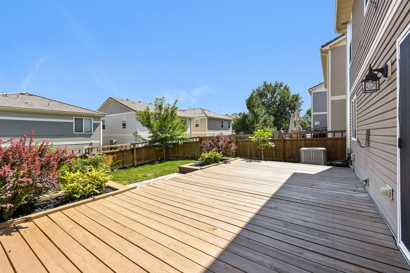 2,855/Mo, 2352 Quartz St Castle Rock, CO 80109 Deck View