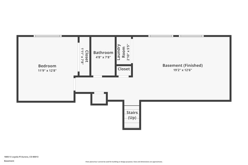 2,660/Mo, 18051 E Loyola Pl Aurora, CO 80013 Floor Plan View