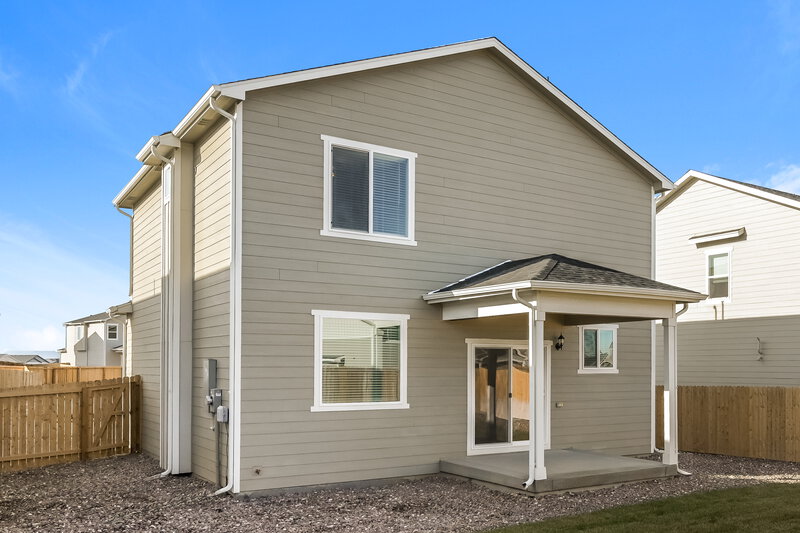 2,895/Mo, 9484 Yampa St Commerce City, CO 80022 Rear View