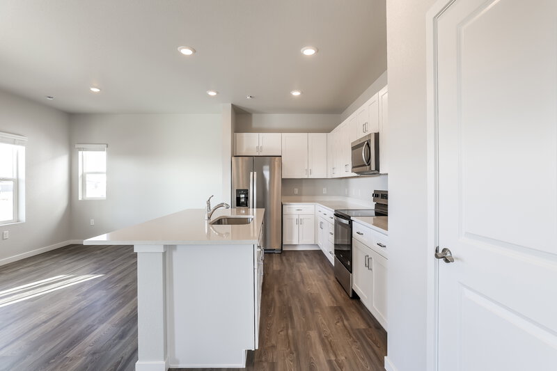 2,420/Mo, 2177 Flower Blossom Ave Brighton, CO 80601 Kitchen View 2