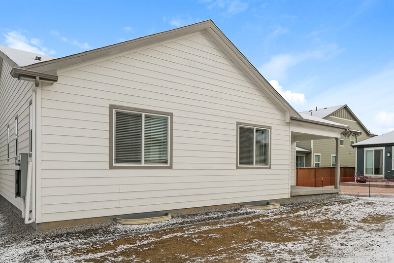 2,770/Mo, 1464 Orchard St Brighton, CO 80601 Rear View