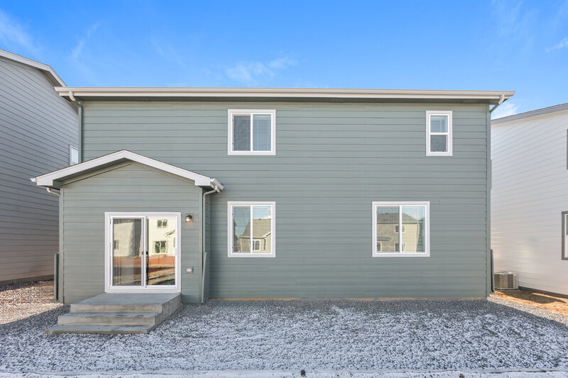 2,645/Mo, 1399 Orchard St Brighton, CO 80601 Rear View