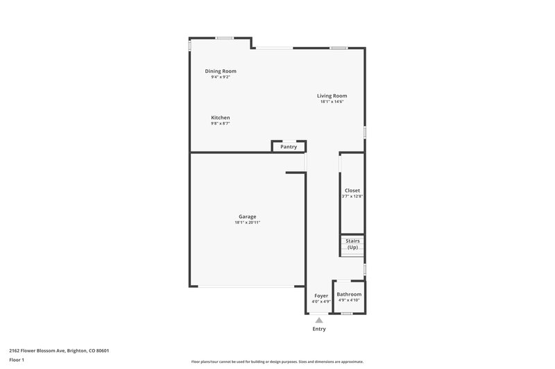 2,435/Mo, 2162 Flower Blossom Ave Brighton, CO 80601 Floor Plan View 2